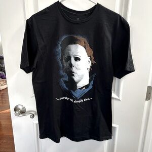 NWT Michael Myers "...purely and simply evil." T-Shirt
